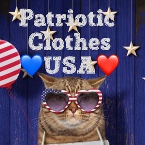 Team USA! All patriotic clothes are here.
